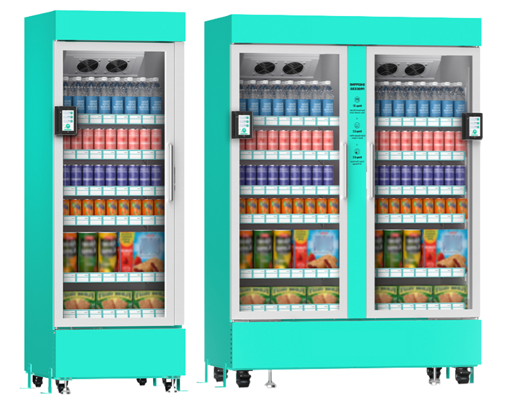 שני מקררים אוטומטים ביחד