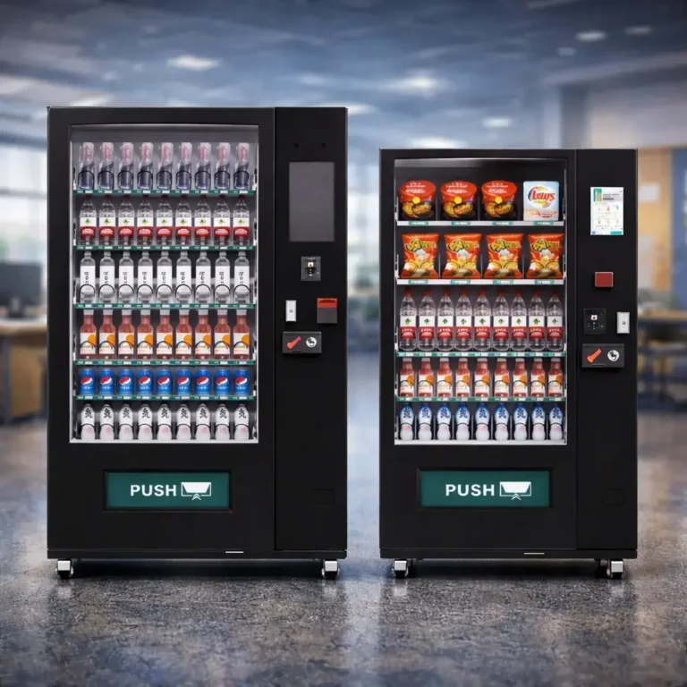 שני מכונות שתייה בחדר משרדי של חברת ריטייל אור 1